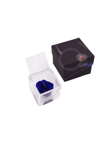 FLOWERCUBE 6X6 AZUL OSCURO