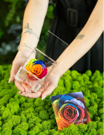 FLOWERCUBE ROSA 6X6 MULTICOLOR 2