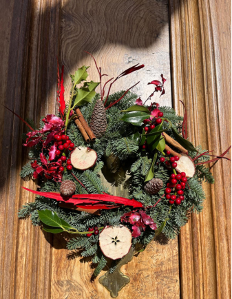 Corona Natural de Navidad