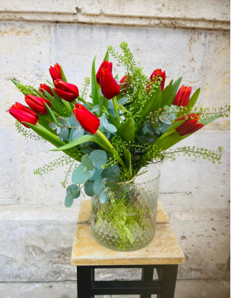 Ramo de Tulipanes - Rojos