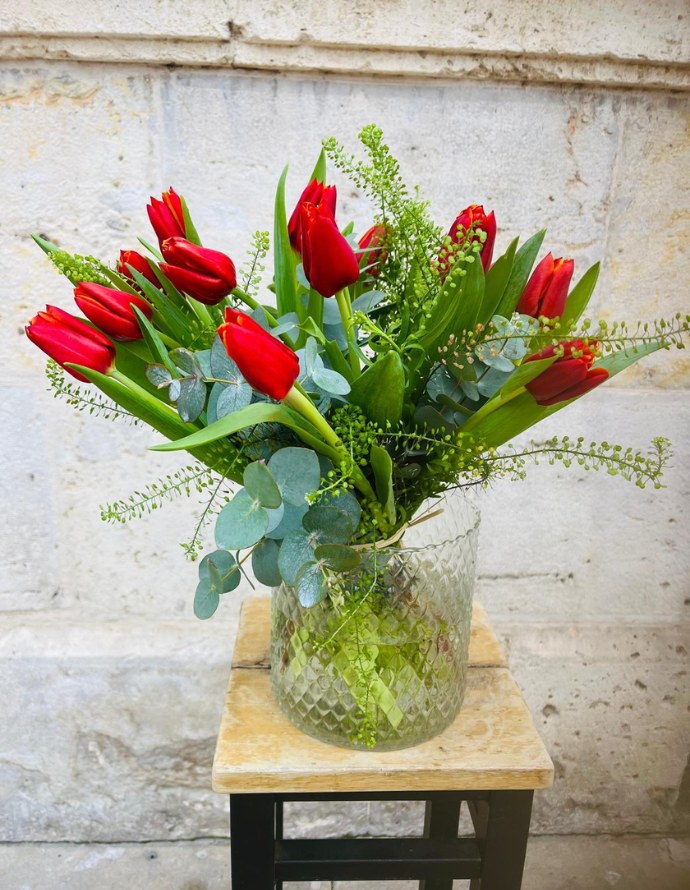 Ramo de Tulipanes - Naranja