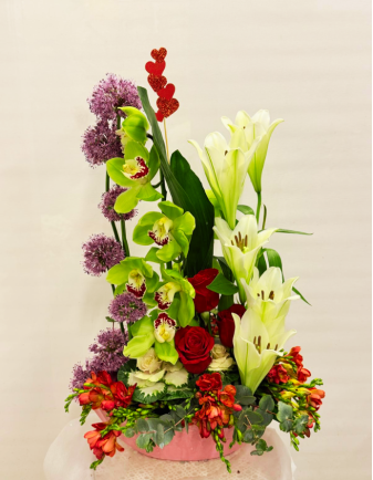 Centro de Cymbidium, Lilium y Fresias