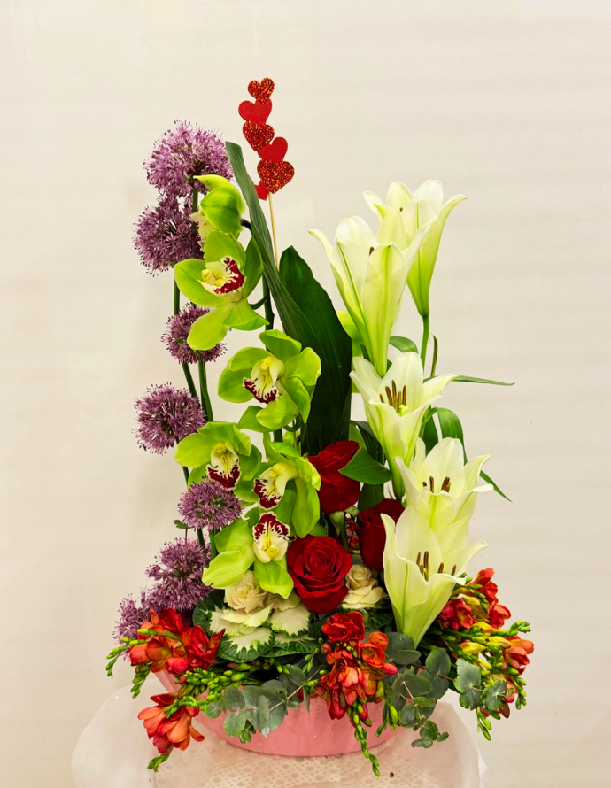 Centro de Cymbidium, Lilium y Fresias