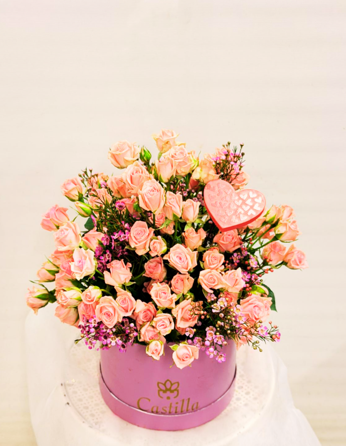 Bomboneras de Mini Rosas