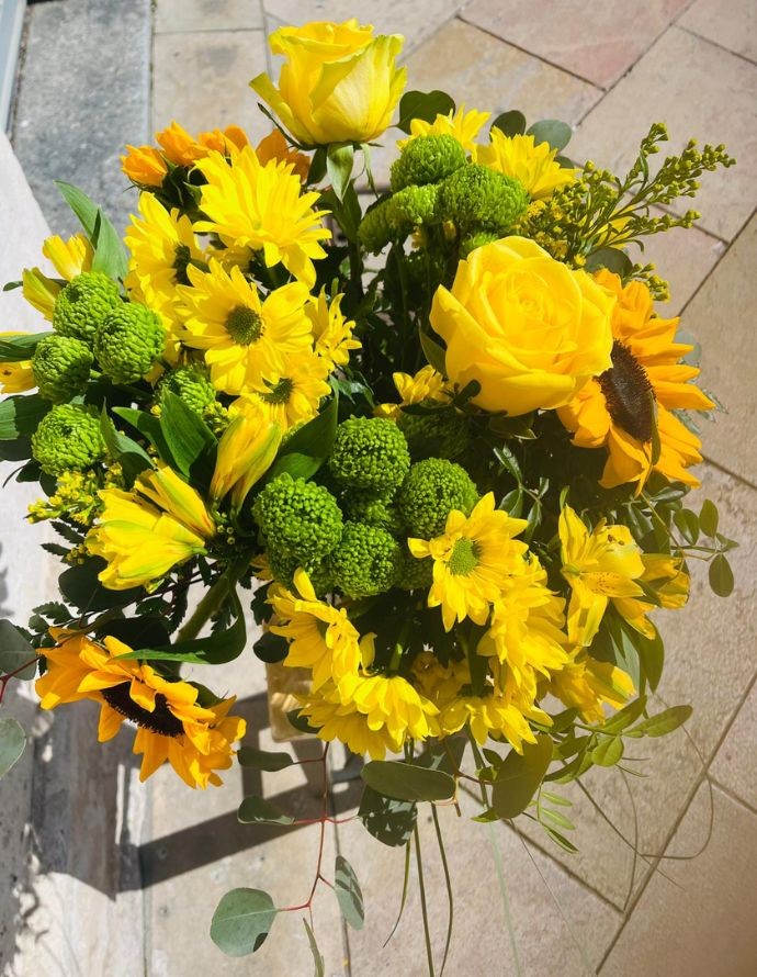 RAMO FLORES AMARILLO